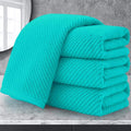 VOOVA & MOVAS Bathroom Hand Towels Set of 4, Large 18"x28" by VOOVAMOVAS