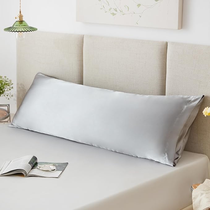 Love's cabin Satin Body Pillowcase 20x54, Cooling Pillow Cover - Image 7