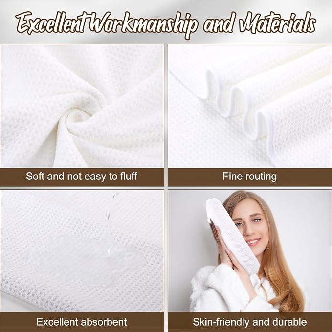 SmoothNovelty 12 Pack Microfiber Bath Towels Bulk 27'' x 60'' Oversized Beach - Image 3