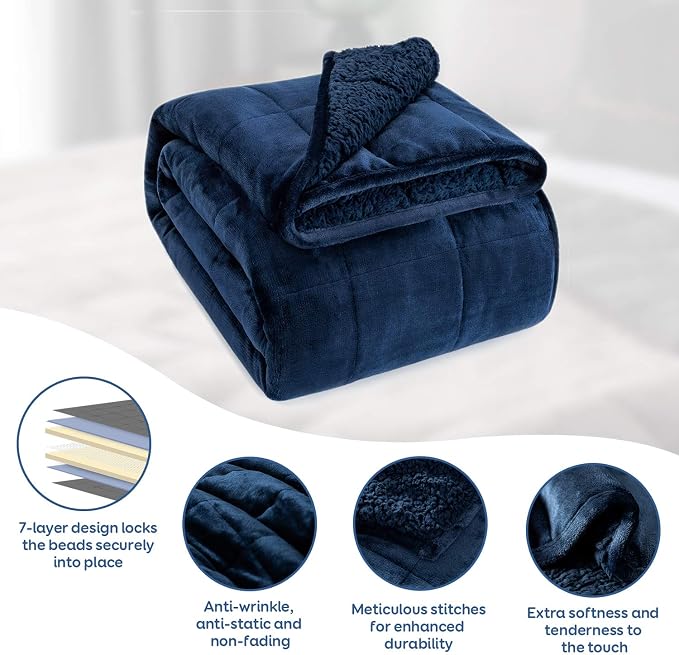 Cottonblue Weighted Blanket 15lbs - Image 4