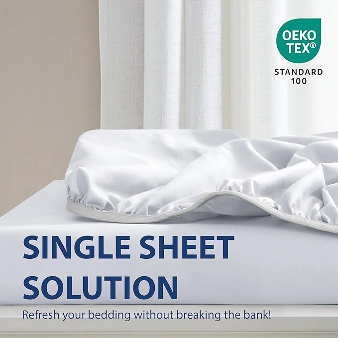 Cathay Home Twin Fitted Sheet - Image 2