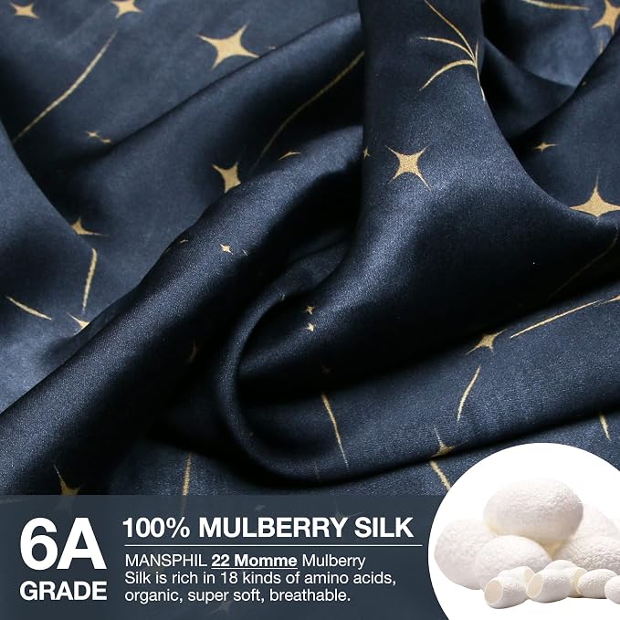 MANSPHIL 100% Mulberry Silk Pillowcase - Image 2