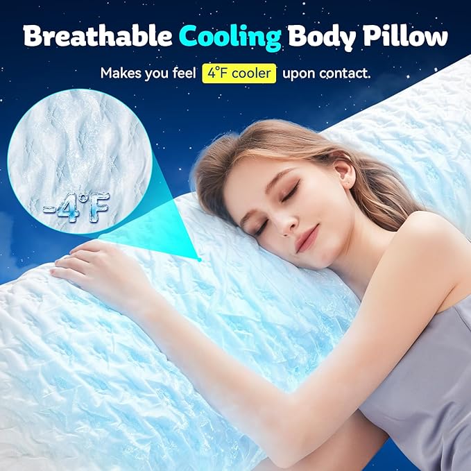 KUCEY Body Pillow for Side Sleeper - Image 3