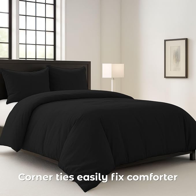 Pure Bedding Duvet Cover Queen Size - Image 5