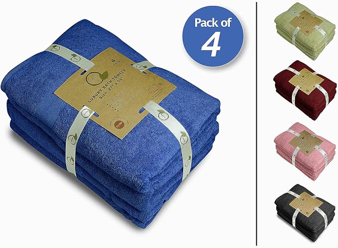 Softolle Luxury Bath Towels Set of 4 | Towels - Image 2