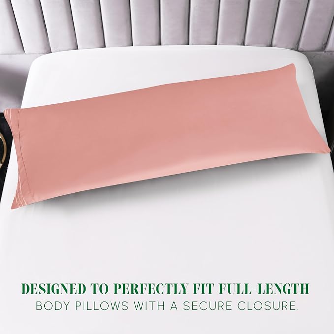Elegant Comfort Luxury Ultra-Soft 1-Piece Body Pillowcase - Image 3