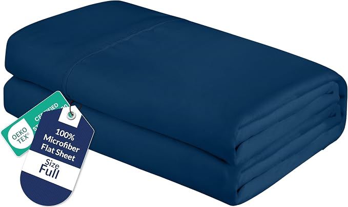 Royale Linens Full Flat Sheet by ROYALELINENS
