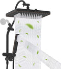 Hibbent 13'' cUPC Certified Shower Head Combo, High Pressure 5-spray Rainfall by Hibbent