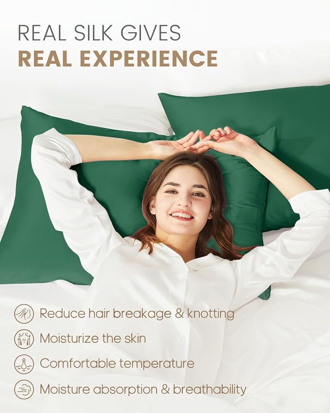 THXSILK 100% Mulberry Silk Pillowcase - Image 3