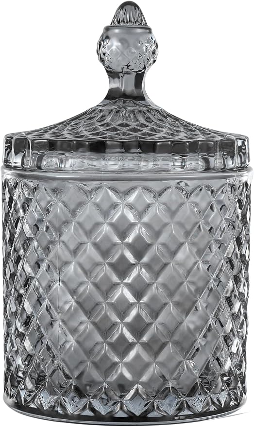 rejomiik Qtip Holder Glass Apothecary Jars by rejomiik