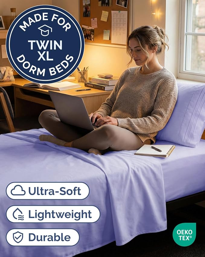 Twin XL Size 3 Piece Sheet Set - Image 2