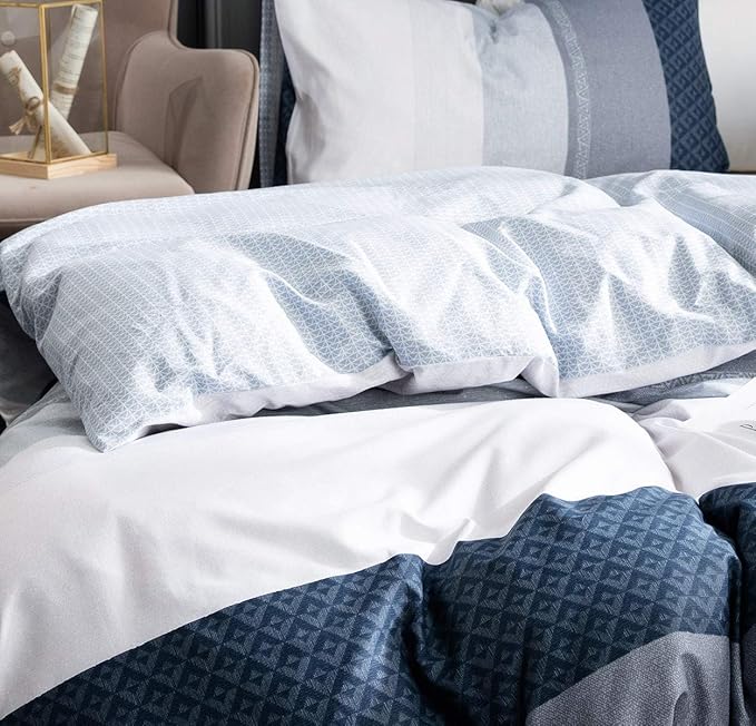 SLEEPBELLA Duvet Cover Set 600 Thread Count Cotton Bedding Set - Image 3