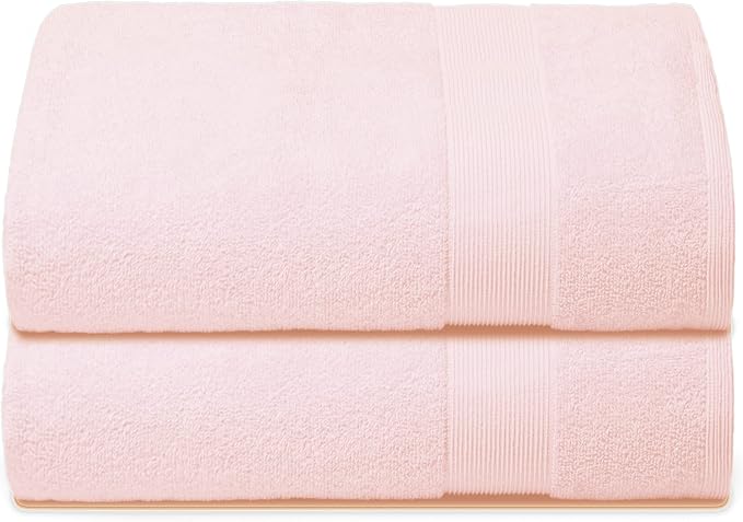 Belizzi Home Premium Cotton Oversized 2 Pack Bath Sheet 35x70-100% Pure Cotton by Unknown