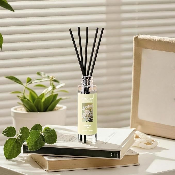 Airkeep Reed Diffuser Oil Refill/Jasmine Lily/3.38 oz / 1 Pack/Air Freshener & - Image 3