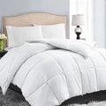 EASELAND Down Alternative Comforter Full Size- Quilted Duvet Insert by EASELAND