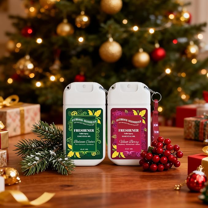 Travel Size Toilet Spray, 2 Pack Air Freshener Spray - Image 2