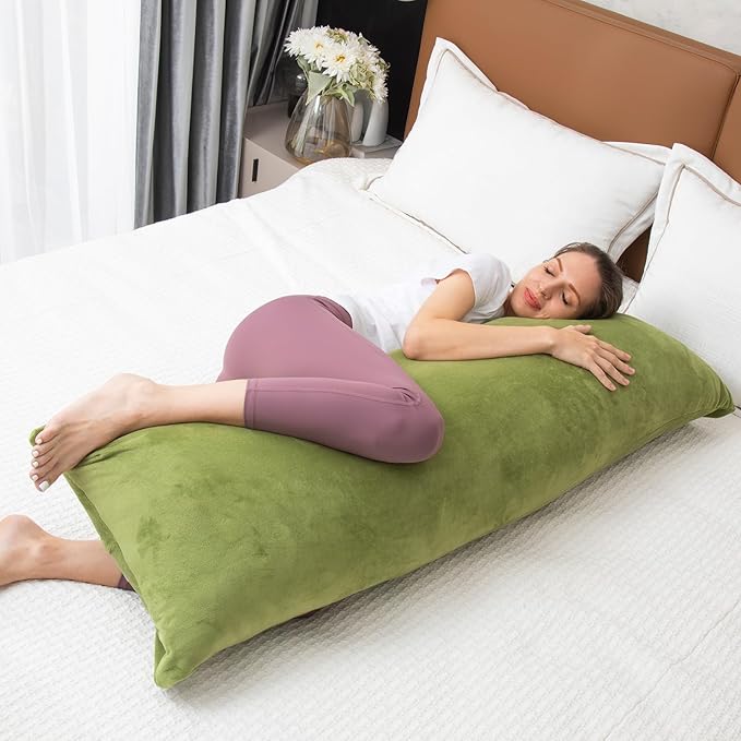 1 MIDDLE ONE Body Pillow, Memory Foam Body Pillows - Image 3