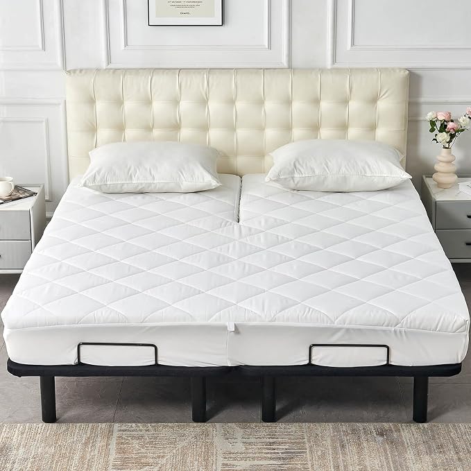 Kingnex Split Top King Mattress Topper - Image 7