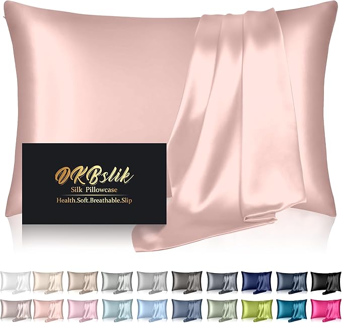 Mulberry Silk Pillow Cases King Size, Silk Pillowcase by HOME