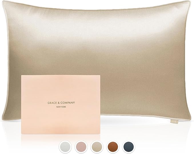 Grace & Company Silky Satin Pillowcase by GRACECOMPANY