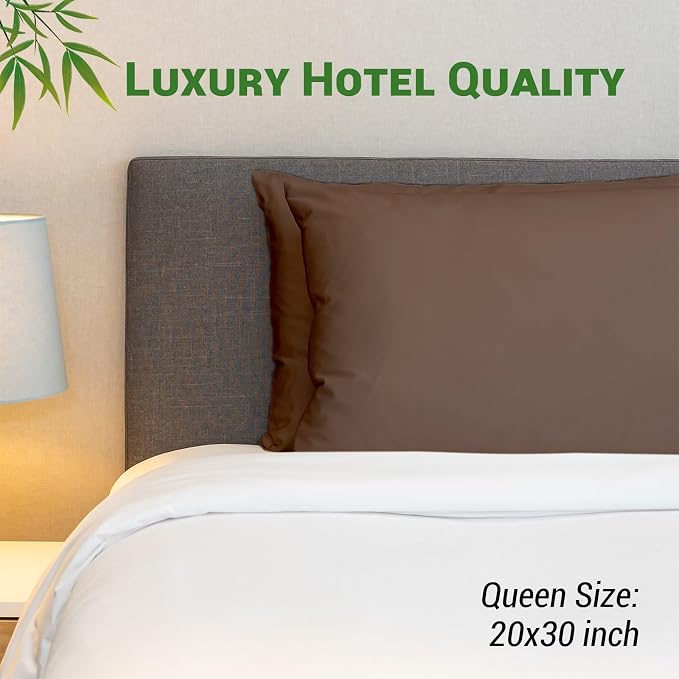 Gogreen Bamboo Rayon Waterproof Pillow Protector, Breathable Pillow Cover - Image 7