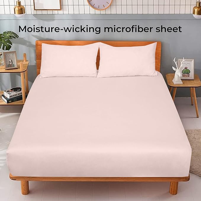 Royale Linens Fitted Sheet King - Image 2
