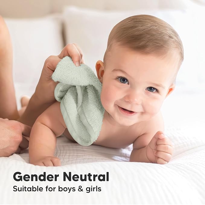 6-Pack Baby Washcloths – Soft Absorbent Viscose from Bamboo Washcloths - Image 8
