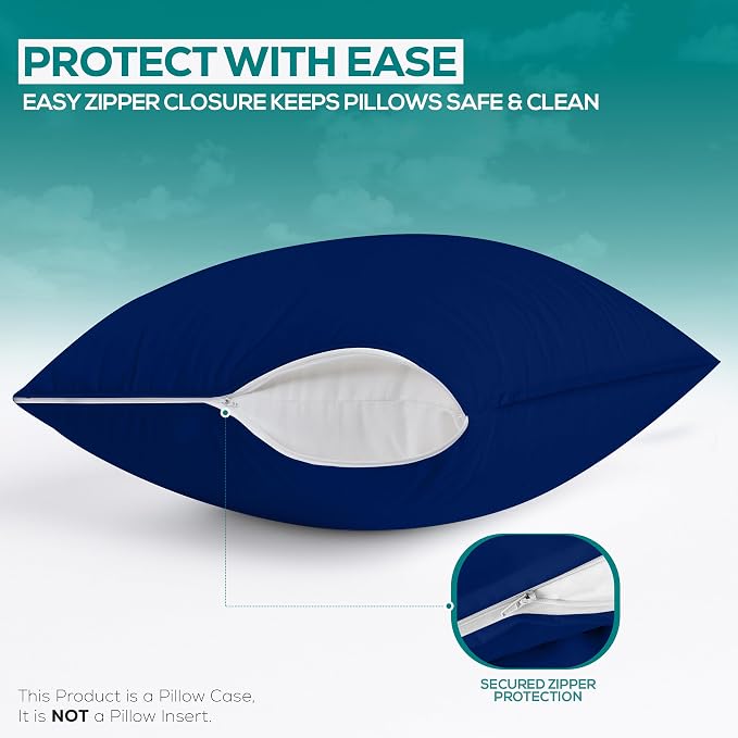 Utopia Bedding Premium 100% Waterproof Pillow Protectors - Image 4