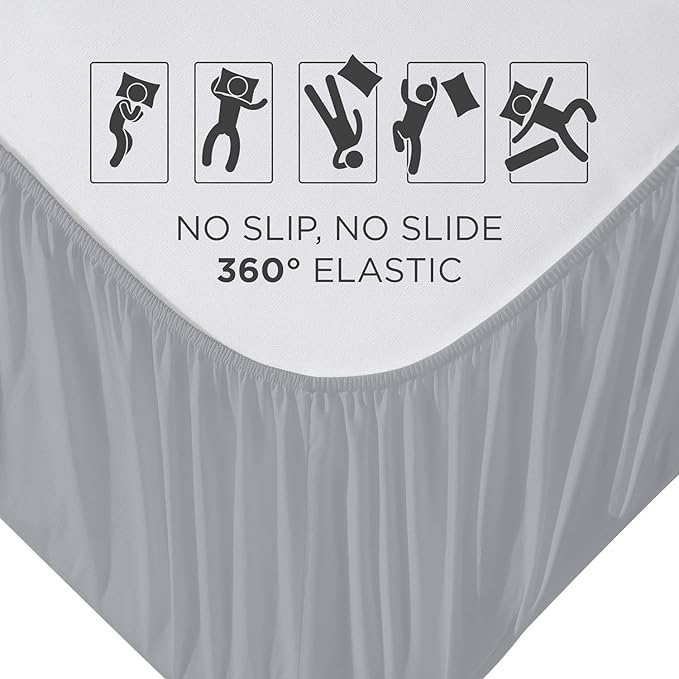 Royale Linens Fitted Sheet Queen - Image 5