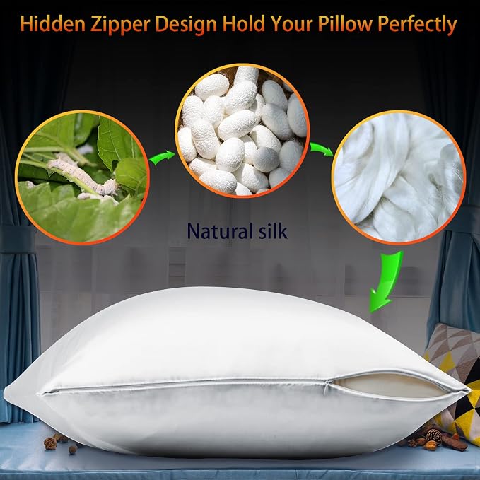 Mulberry Silk Pillowcase 2 Pack - Image 7