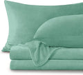 BEDELITE Flannel Sheets King Size Haze Blue by BEDELITE