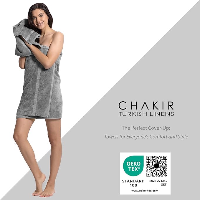 Chakir Turkish Linens, 100% Cotton Premium Quality Turkish Bath Sheets - Image 4