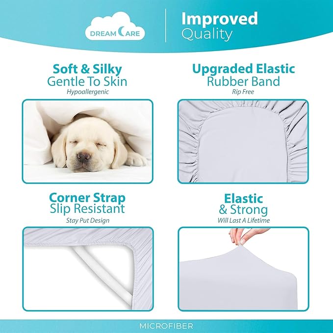 DREAMCARE Full Fitted Sheet - Image 6