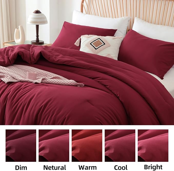 ROSGONIA Oversized King Comforter 128x120 - Image 8