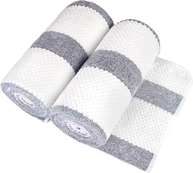 JML Large Bath Towels Set of 2, Microfiber Bath Towel - Image 2