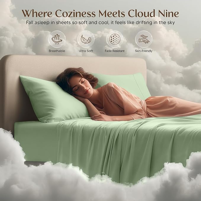 Utopia Bedding California King Size Sheet Set – 4 Piece Bed Sheets, Soft and - Image 7