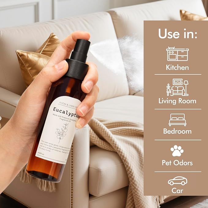 Eucalyptus Fragrance Room Spray, Long Lasting Air Fresheners - Image 3