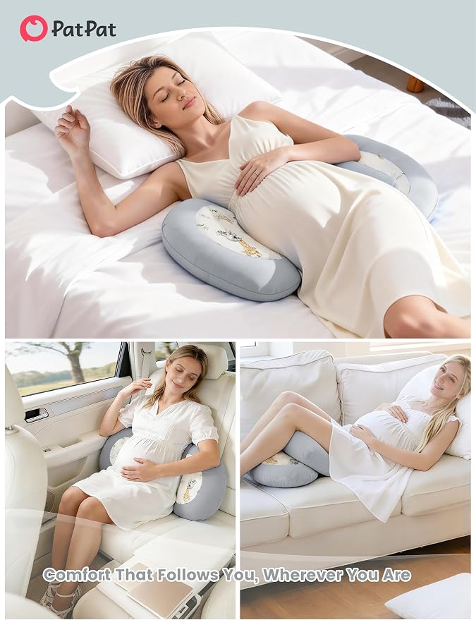 PATPAT Pregnancy Pillow for Sleeping, Maternity Pillow - Image 2