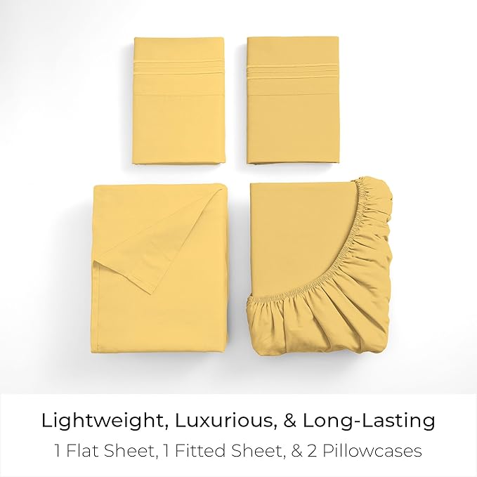 Mellanni California King Sheets Set - Image 3