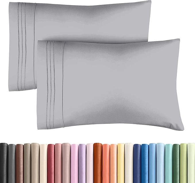 King Pillow Cases Set of 2 by CGKUnlimited