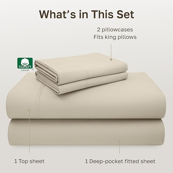 California Design Den Cal King Sheet Set - Image 4