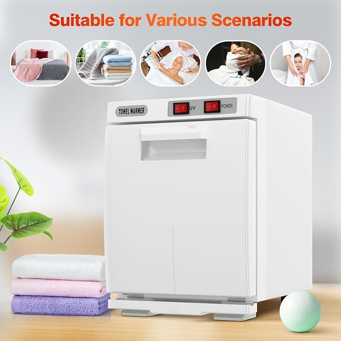 Utenzi Hot Towel Warmer, Spa Towel Cabinet 5L Professional Mini Towel Heater - Image 7