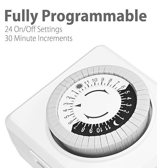Fosmon 24-Hour Dual Timers Outlets - Image 2
