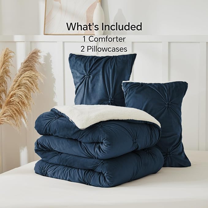 BEDELITE Pituck Fluffy Queen Comforter Set - Image 7