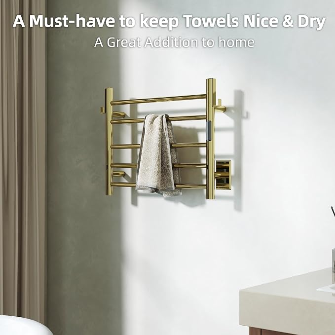 P&Dlusir Towel Warmer, Heated Towel Rack - Image 6