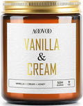 AOOVOO Vanilla Cream Candles - 9 oz Scented Candles by AOOVOO