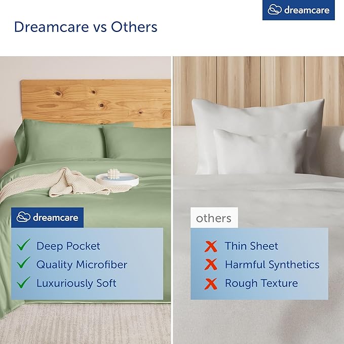 DREAMCARE Queen Sheet Set - Image 7