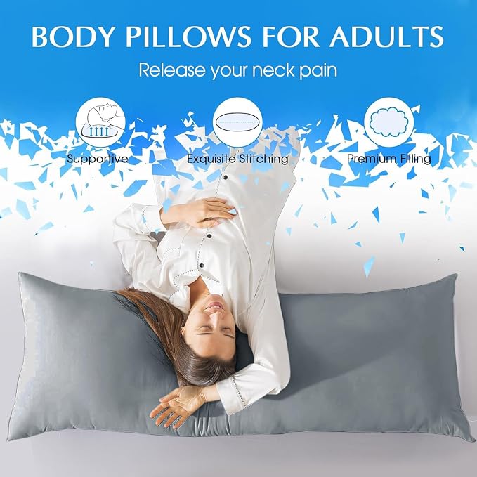 SHOUREN Cotton Body Pillow Insert - Image 4