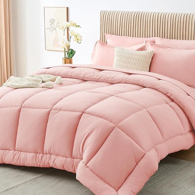 Sasttie Twin XL Comforter Set, 5 Pieces Twin XL Bed in a Bag, Complete Bedding by SASTTIE