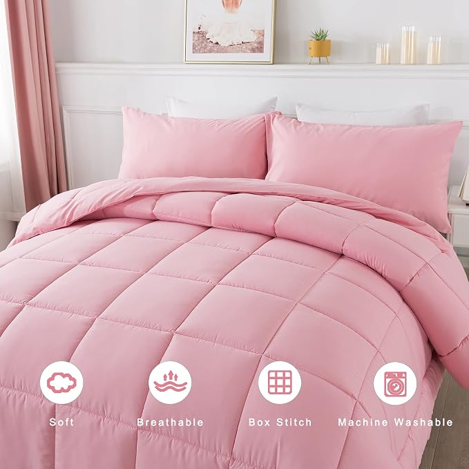 DOWNCOOL Queen Comforter Set -All Season Bedding Comforters Sets - Image 3